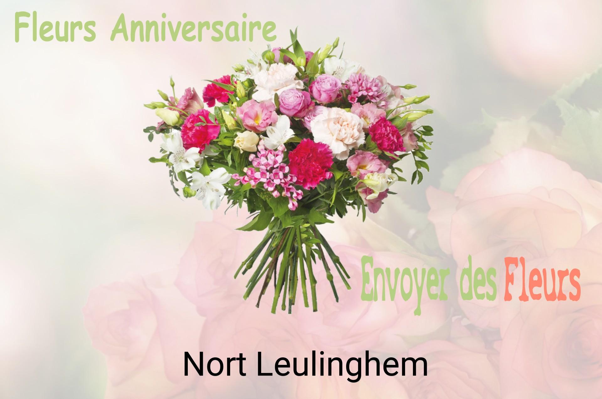 Bouquet de fleurs d’anniversaire livré à Nort-Leulinghem